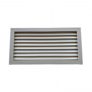 Решетка радиаторная ПВХ 1200*600мм слон. кость (5шт)