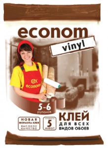 Клей обойный винил 200г (5-6 рулонов) ECONOM/30 