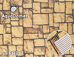  Коврик мерный ПВХ 0,65*15м "AQUADOMER"/FH317