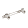 Уголки для смесителя на планке  1/2Fx1/2F Aqualink 04510 (1/25шт)