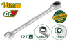 Ключ комбинированный трещоточный 18мм JADEVER JDSA5118/60