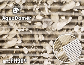  Коврик мерный ПВХ 0,65*15м "AQUADOMER"/FH309