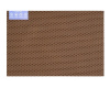  Коврик ЭВА Соты 48*68 см коричневый 1/10