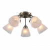 Люстра 5ти рожковая Classic 06759/5 5хE27, 560х560х230мм, латунь, REV Ritter
