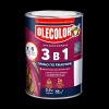 белая  0,9кг Грунт-эмаль по ржавчине 3в1 /Ole Color/14