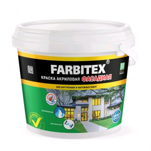 ВДК фасадная  1,1кг /FARBITEX/6