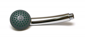 Лейка для душа (1режим) хром (пакет) / 200шт