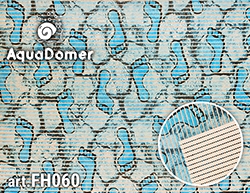  Коврик мерный ПВХ 0,65*15м "AQUADOMER"/FH060