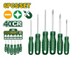 Набор отверток  6шт 40CR пласт.ручка JADEVER JDSS2206/40