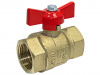 Кран шар.F*F  3/4 г-г бабочка DN-20 Крепыш 330 PN40 Галлоп (40шт)