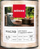 Масло д/террас и садовой мебели Тик 0,75кг MOKKE/8