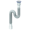 Сифон гофрированный 1 1/2"*40/50 1500мм (D240) ЮНИКОРН (50шт)