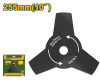 Нож для триммера 255мм  JADEVER JDDLP0501