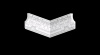 Уголок внутренний В2026/В6060 (к плинтусу 206026)/4шт/44