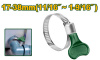Хомут ф 17-38мм БАБОЧКА ПЛАСТ. РУЧКА 12,7мм /20шт пак JADEVER JDHU4903/320