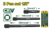 Набор удлинителей для воротка 1/2" (75,150,200мм) ударные JADEVER JDMS7403