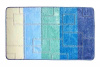  Коврик д/ванной BOMBINI SILVER 60*100 (1шт) Светло-голубой/SLV71