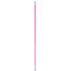 Карниз для ванной комнаты разжимной прямой розовый  2,6 м (140х260) Delphinium 
