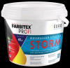 Краска финишная с кварц наполнителем Белый перламутр 5л Storm  /FARBITEX PROFI/1шт