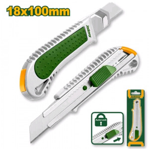 Нож технический 18мм JADEVER JDSK4928