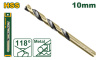 Сверло по металлу 10,0мм HSS JADEVER JDTD1K10/220