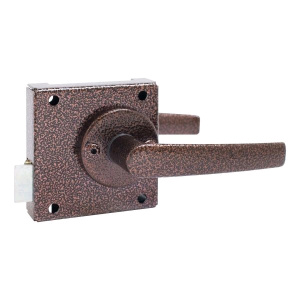 Защелка накладная ЗЩН1.45 медь (левая) Птимаш