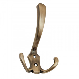 Крючок 3-х рожк.Триумф (бронза) (22шт) Trodos