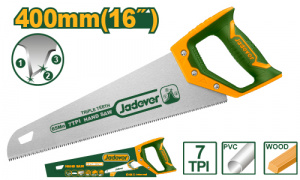 Ножовка по дереву 400мм JADEVER JDHW8G16/24