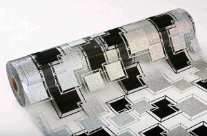  Клеенка силиконовая 1,0м*20м прозрачная (термостойкая) /T5054