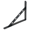 Кронштейн 350*250 усиленный черный 3мм инд.уп./10шт/Россия