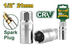 Головка свечная 1/2" 21мм JADEVER JDCS4221