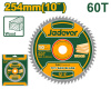 Диск пильный по дереву 254*30мм 60 зубов JADEVER JDTC1K10/25