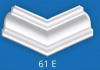 Угловой элемент к ламинир.плинтусу 61Е/ 16