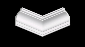 Угловой элемент  18Е (к плинтусу 08018Е)/ 12