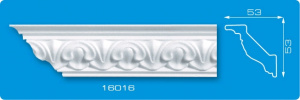 Плинтус 1,3м 16016 53*53/35