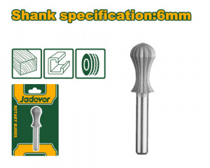 Борфреза факел d6мм,h13мм JADEVER JDYE1K02/300