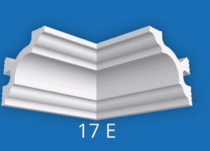 Угловой элемент  17Е (к плинтусу 07017Е)/ 16