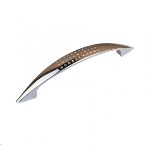 Ручка-скоба  96мм (хром) "1062-1" (25шт) Trodos