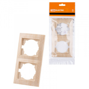 Рамка 2-ая вертикальная сосна "Лама" TDM