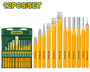 Набор зубил и выколоток 12шт  JADEVER JDCC8312/10
