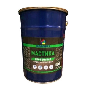 Мастика кровельная 16кг холодного применения Колорит