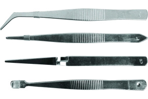 Набор пинцетов металлических (4шт) /888/16