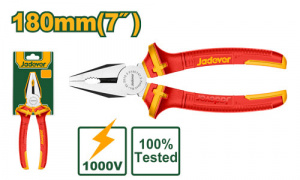 Плоскогубцы 180мм диэлектические JADEVER JDPL1937/36