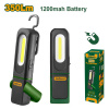Фонарь аккумуляторный   350lm,1200мАч,20м с магнитом JADEVER JDFL7508/50