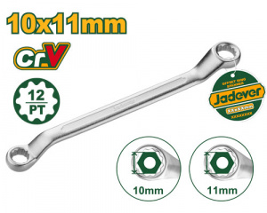 Ключ накидной изогнутый 10*11мм 161мм JADEVER JDSA3103/300