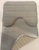  Набор ковриков для в/к AQUADOMER Sponge Спонж 50*40/50*80см (2шт) серый SPN9