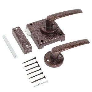 Защелка накладная ЗЩН1.45 медь (правая) Птимаш