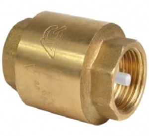 Клапан обратный  1 с пластик.сердечником  AQL1166 (10шт/100шт)