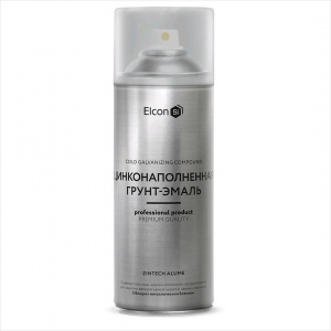 Состав для холодного цинкования Elcon Zintech Alume аэрозоль 520мл/Элкон