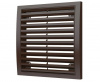 Решетка вентил. пласт. 35*35см разьемная ASA ERA STREETLINE Brown (1шт)
